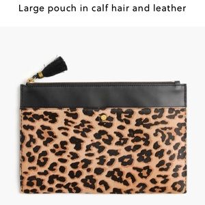 J Crew Pouch NWOT
